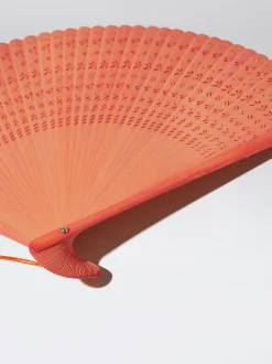 PARFOIS Abanico Bamb&uacute; Con Perforado Rosa Discount