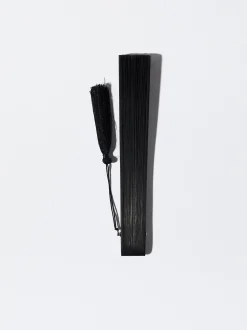 PARFOIS Abanico Bambú Con Perforado Negro Best