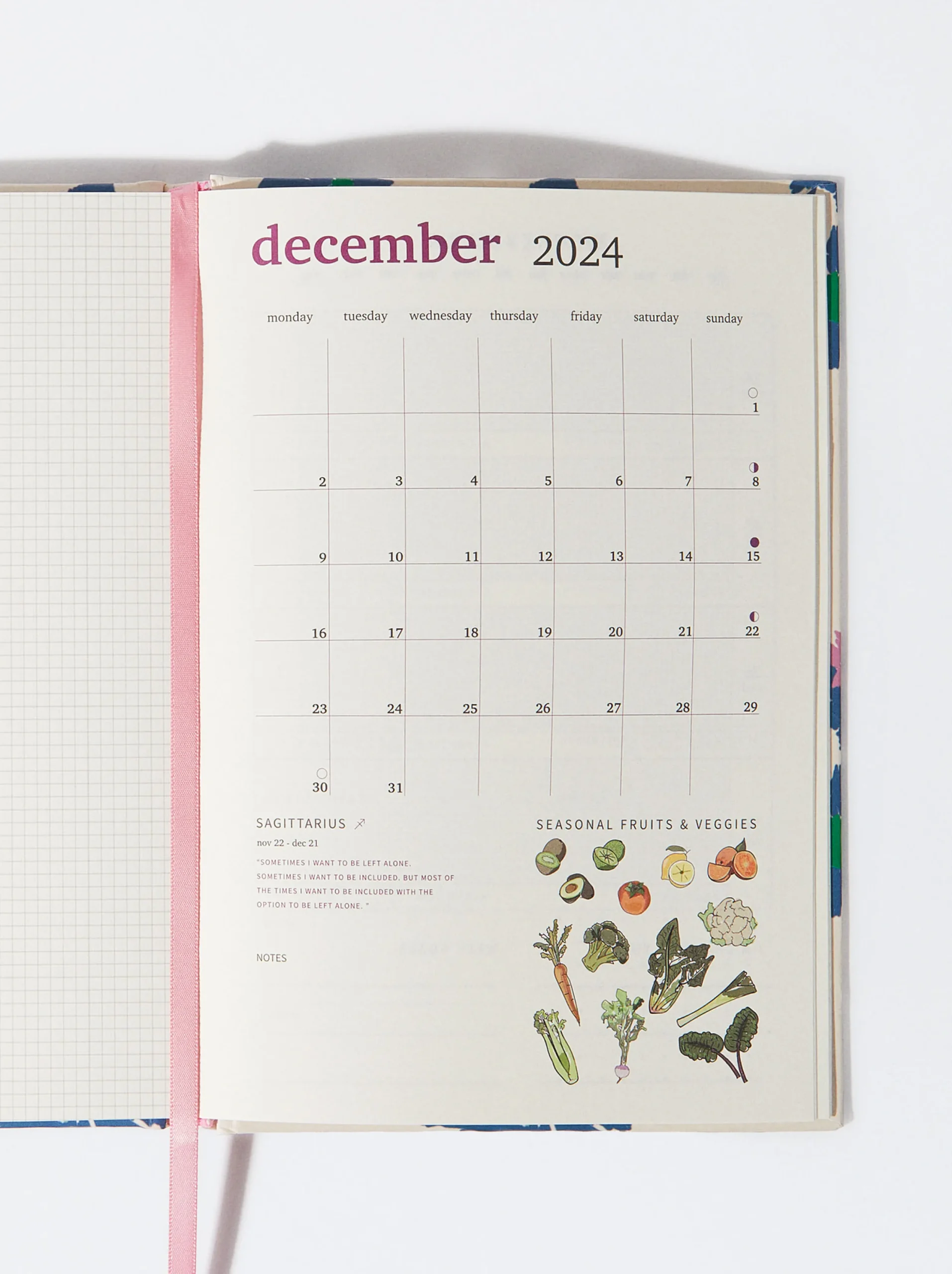 PARFOIS Agenda 2024 Rosa Shop