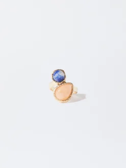 PARFOIS Anillo Con Piedra Multicor Sale