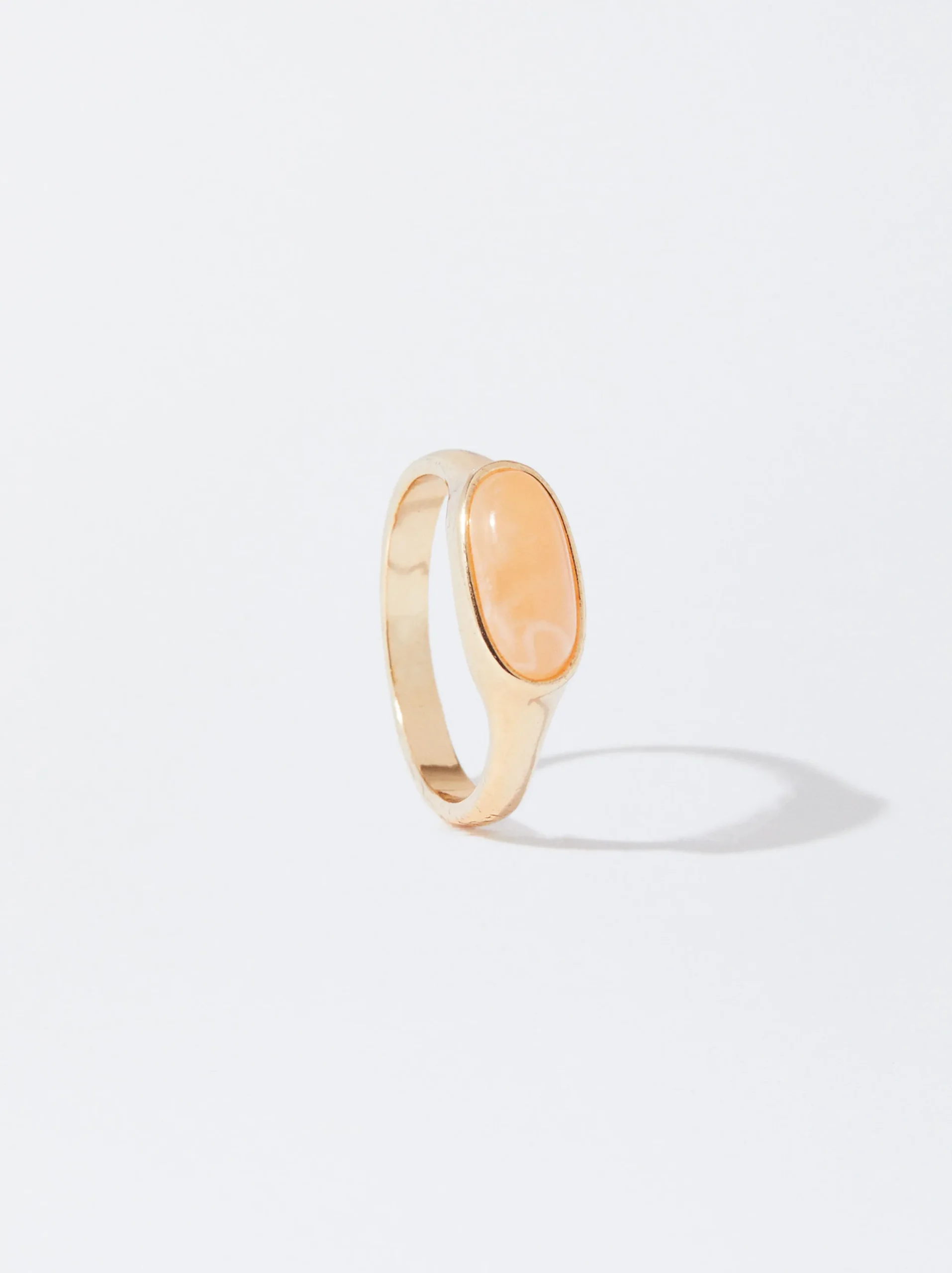 PARFOIS Anillo Con Piedra Naranja Online