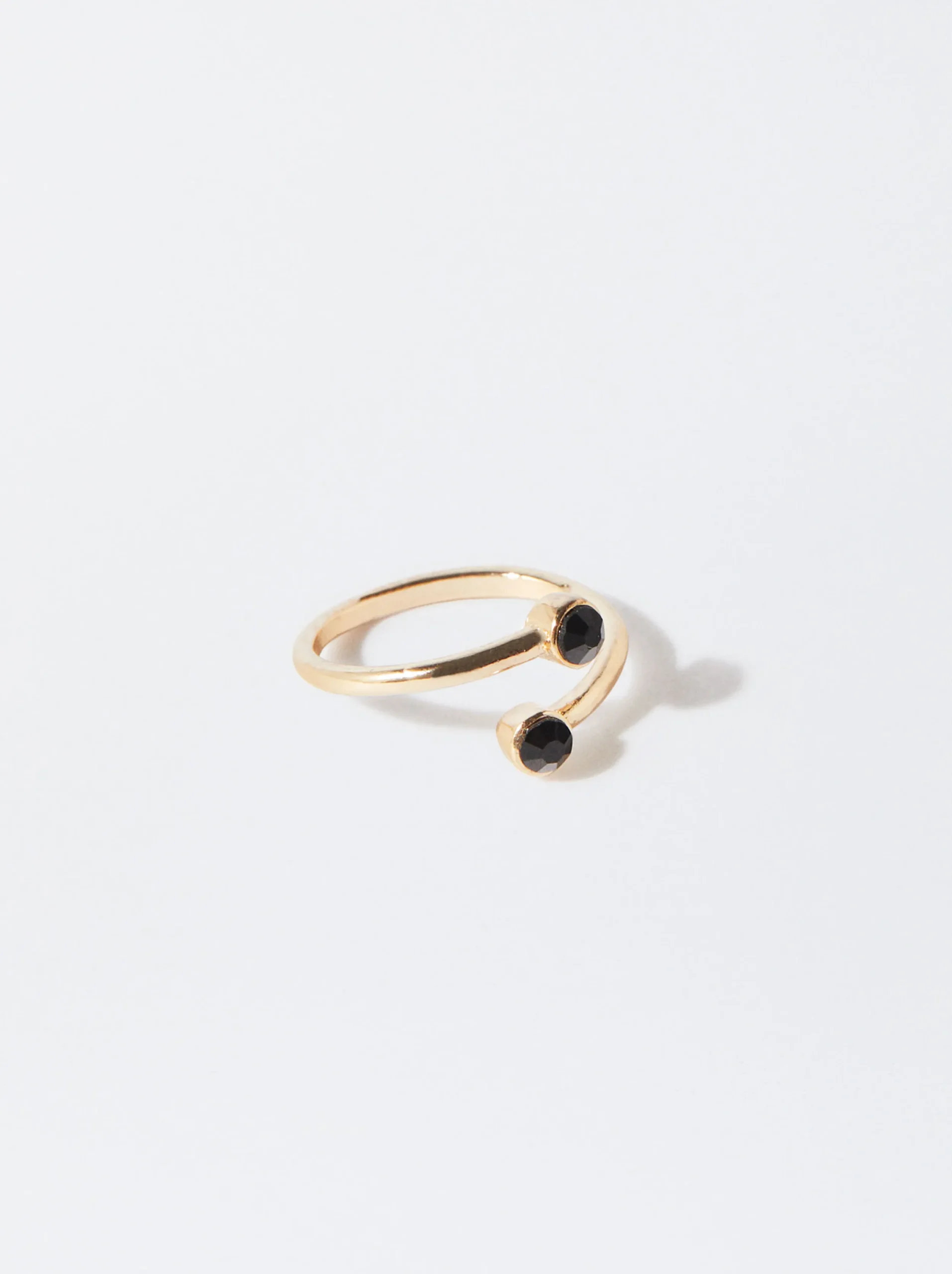 PARFOIS Anillo Con Piedra Negro Online