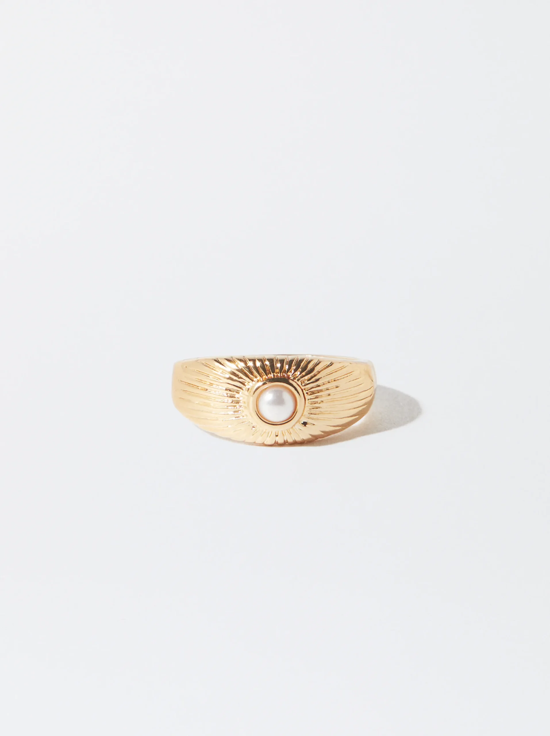 PARFOIS Anillo Con Piedra Verde Cheap