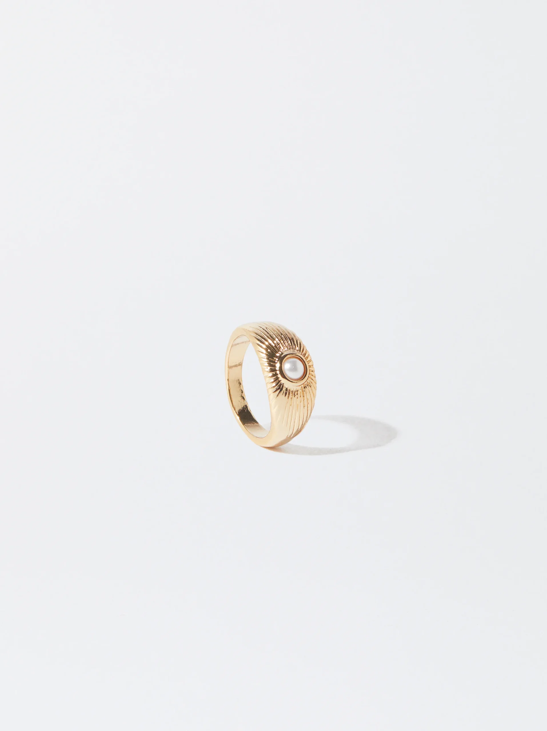 PARFOIS Anillo Con Piedra Verde Cheap