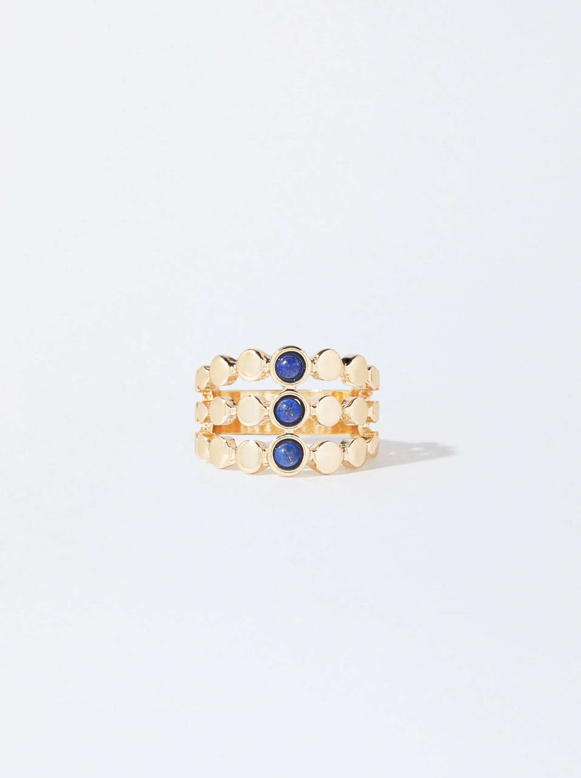 PARFOIS Anillo Con Piedra Verde Sale