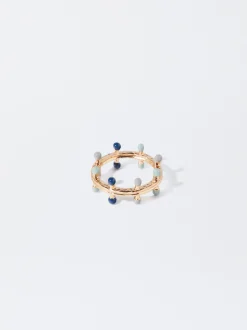 PARFOIS Anillo Dorado Multicolor Multicor Flash Sale
