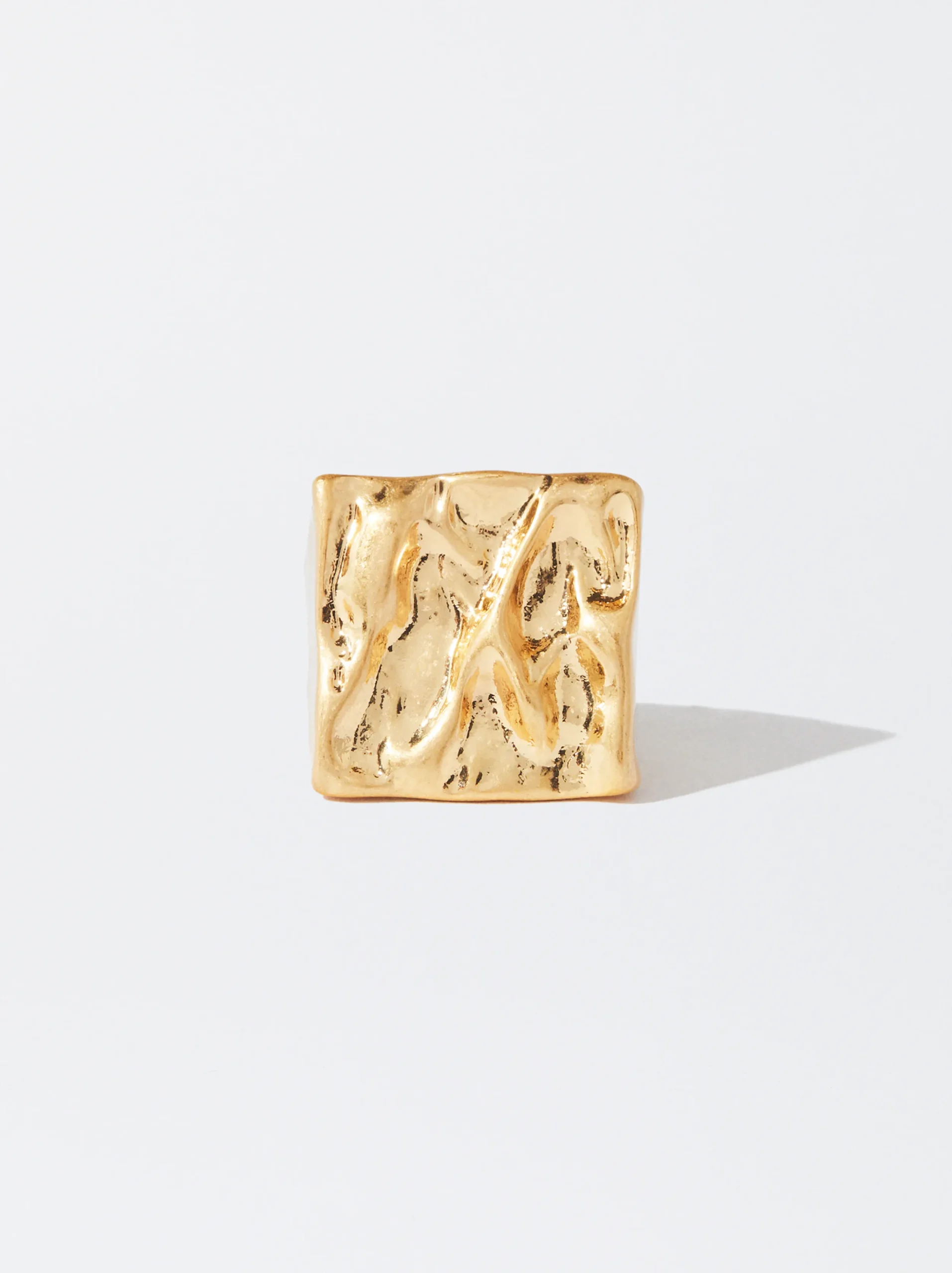 PARFOIS Anillo Relieve Dorado Shop