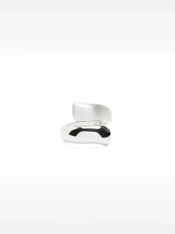 PARFOIS Anillo En Espiral Plateado Clearance