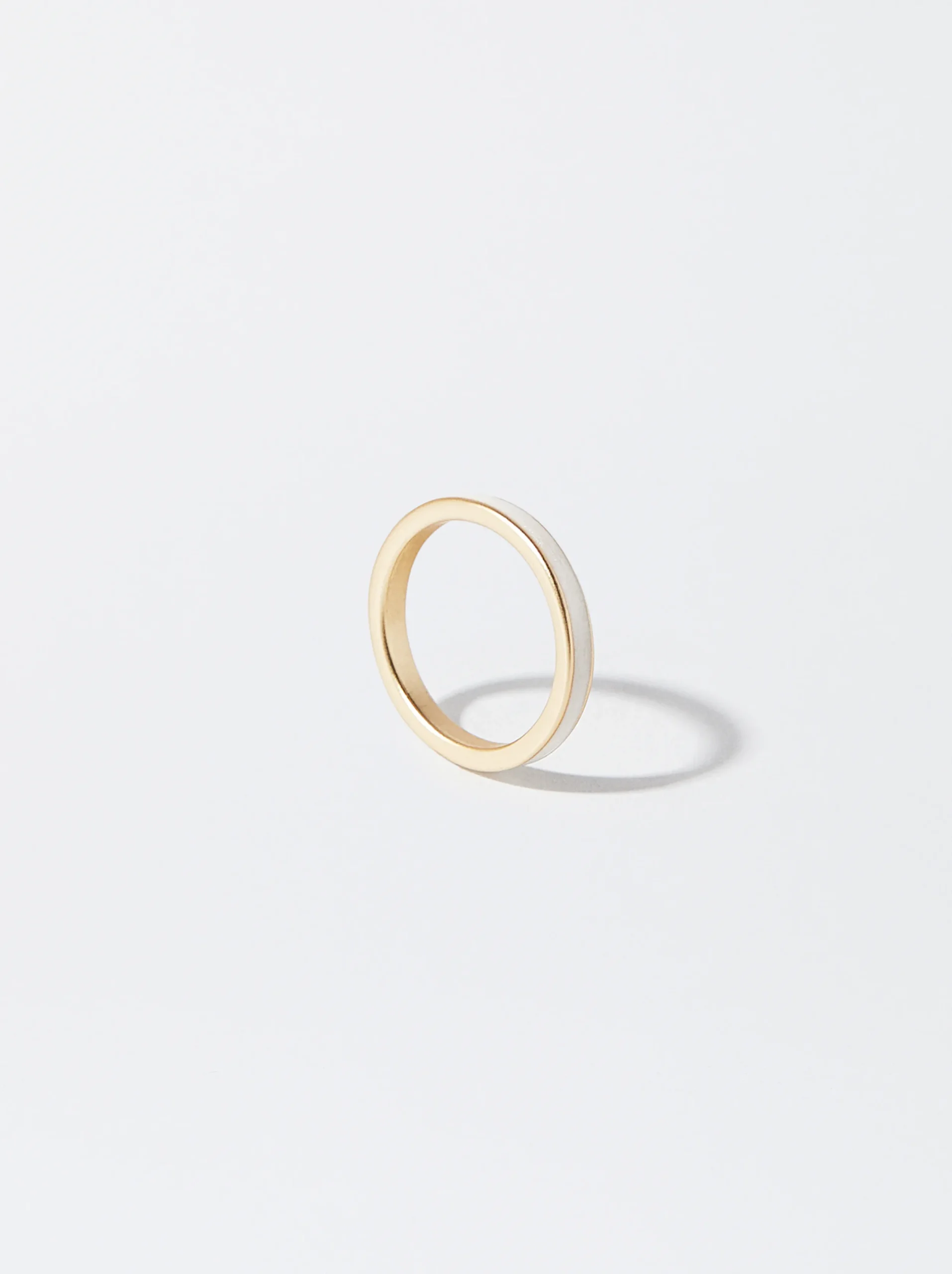 PARFOIS Anillo Esmaltado Dorado Discount