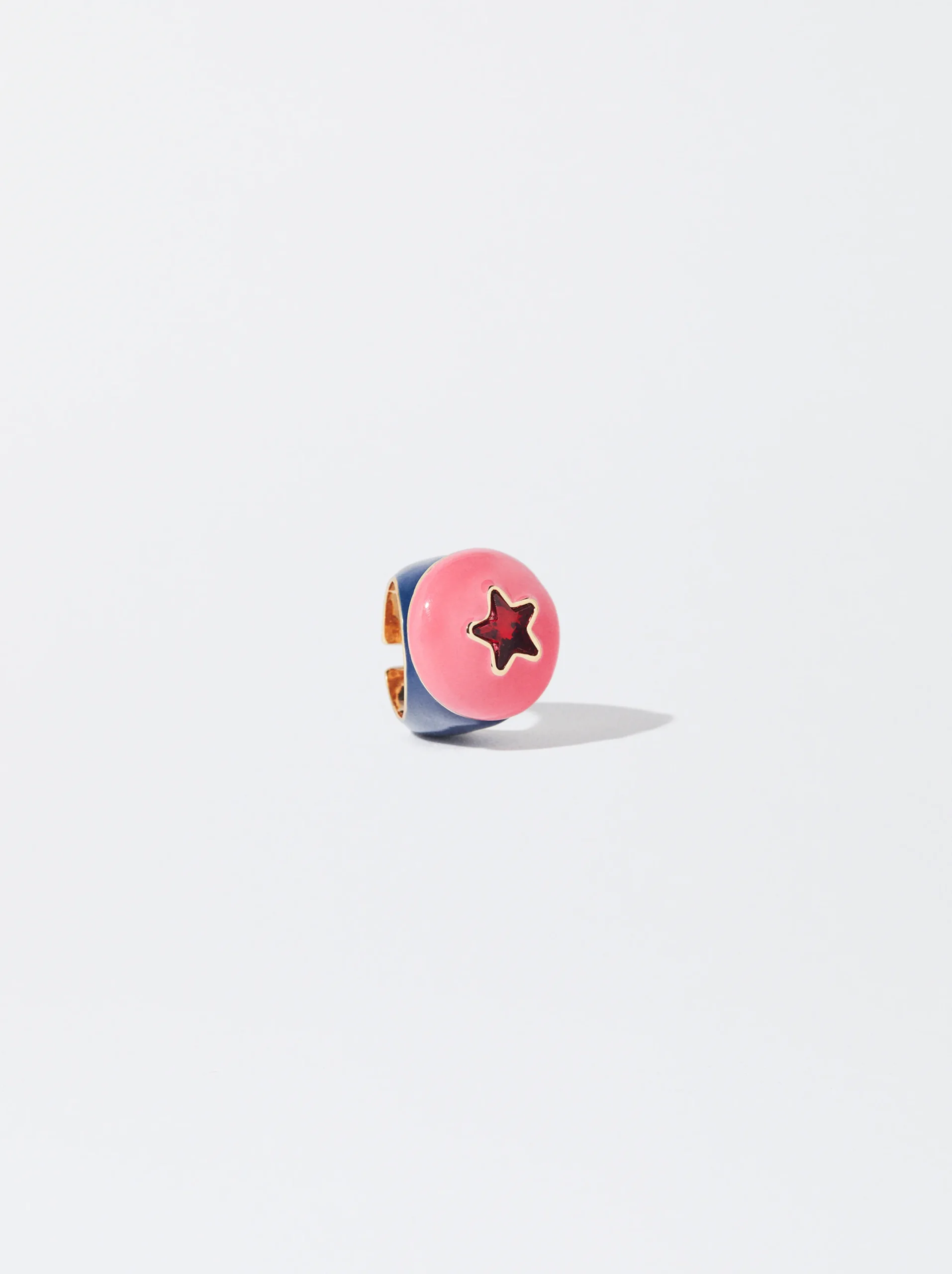 PARFOIS Anillo Esmaltado Maxi Estrella Multicor Cheap