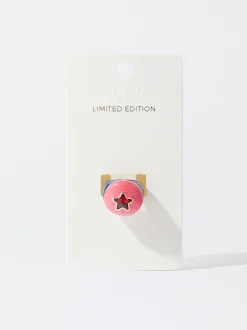 PARFOIS Anillo Esmaltado Maxi Estrella Multicor Cheap