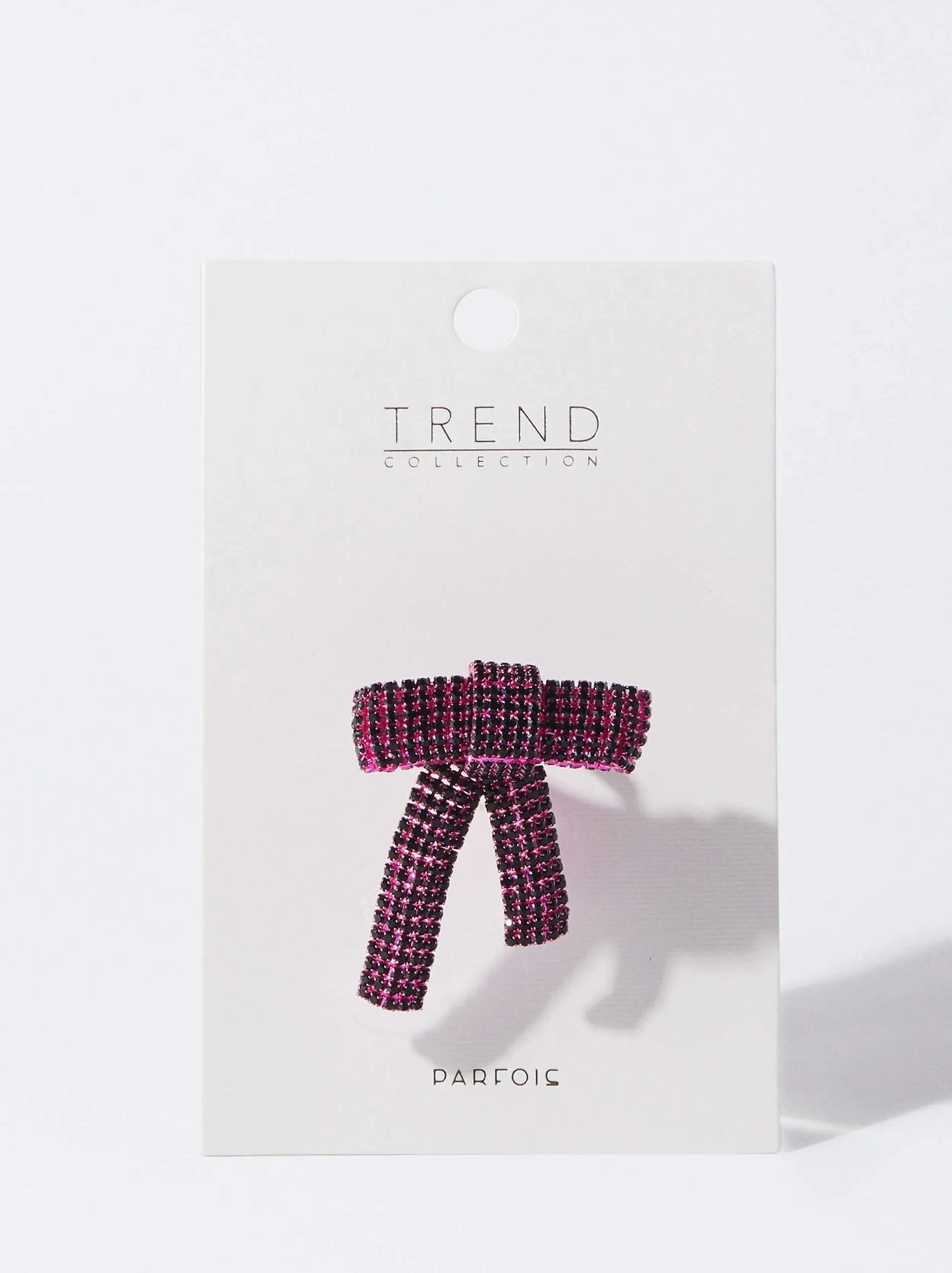 PARFOIS Anillo Maxi Lazo Fucsia New