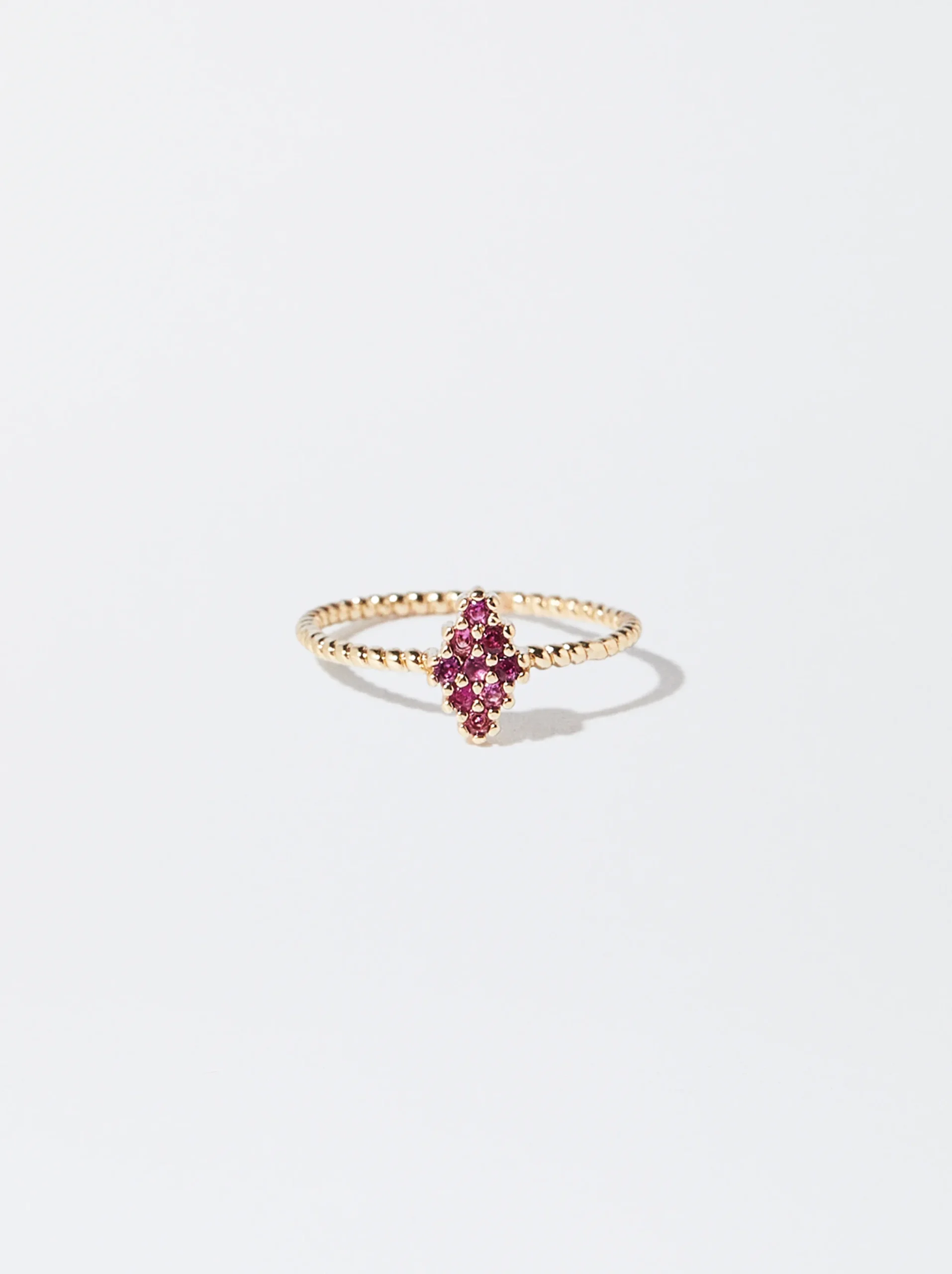 PARFOIS Anillo Para El Meñique Con Circonitas Multicor Sale