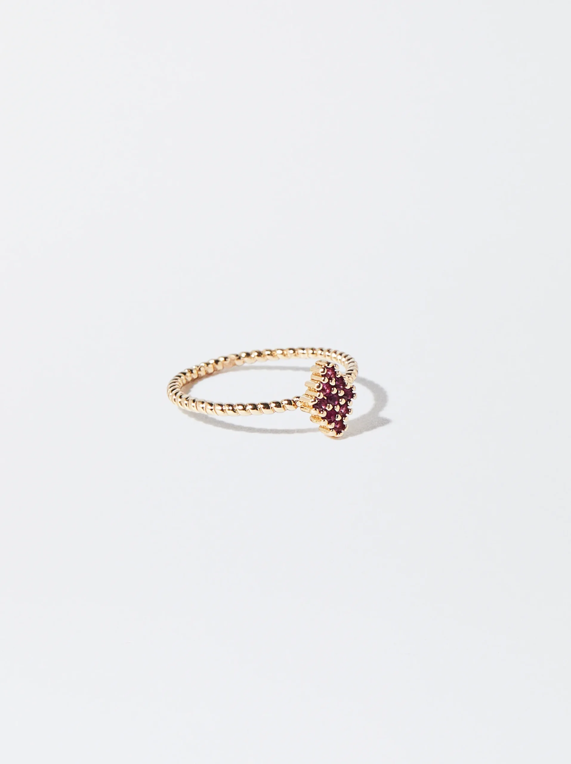 PARFOIS Anillo Para El Meñique Con Circonitas Multicor Sale