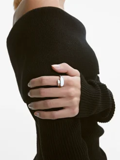 PARFOIS Anillo Plateado Outlet
