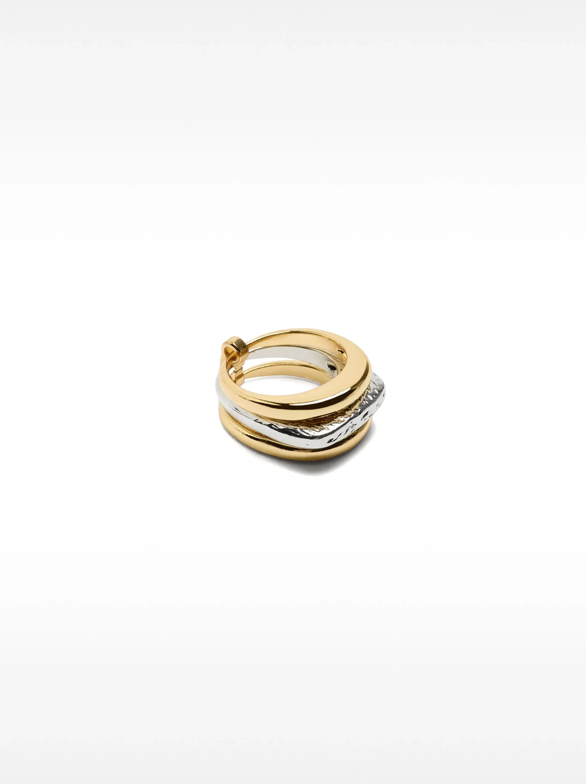 PARFOIS Anillo Triple Dorado Hot