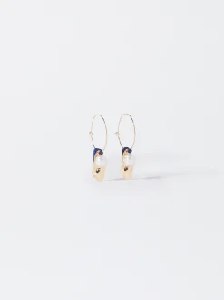 PARFOIS Aros Con Perla De Agua Dulce Multicor Sale