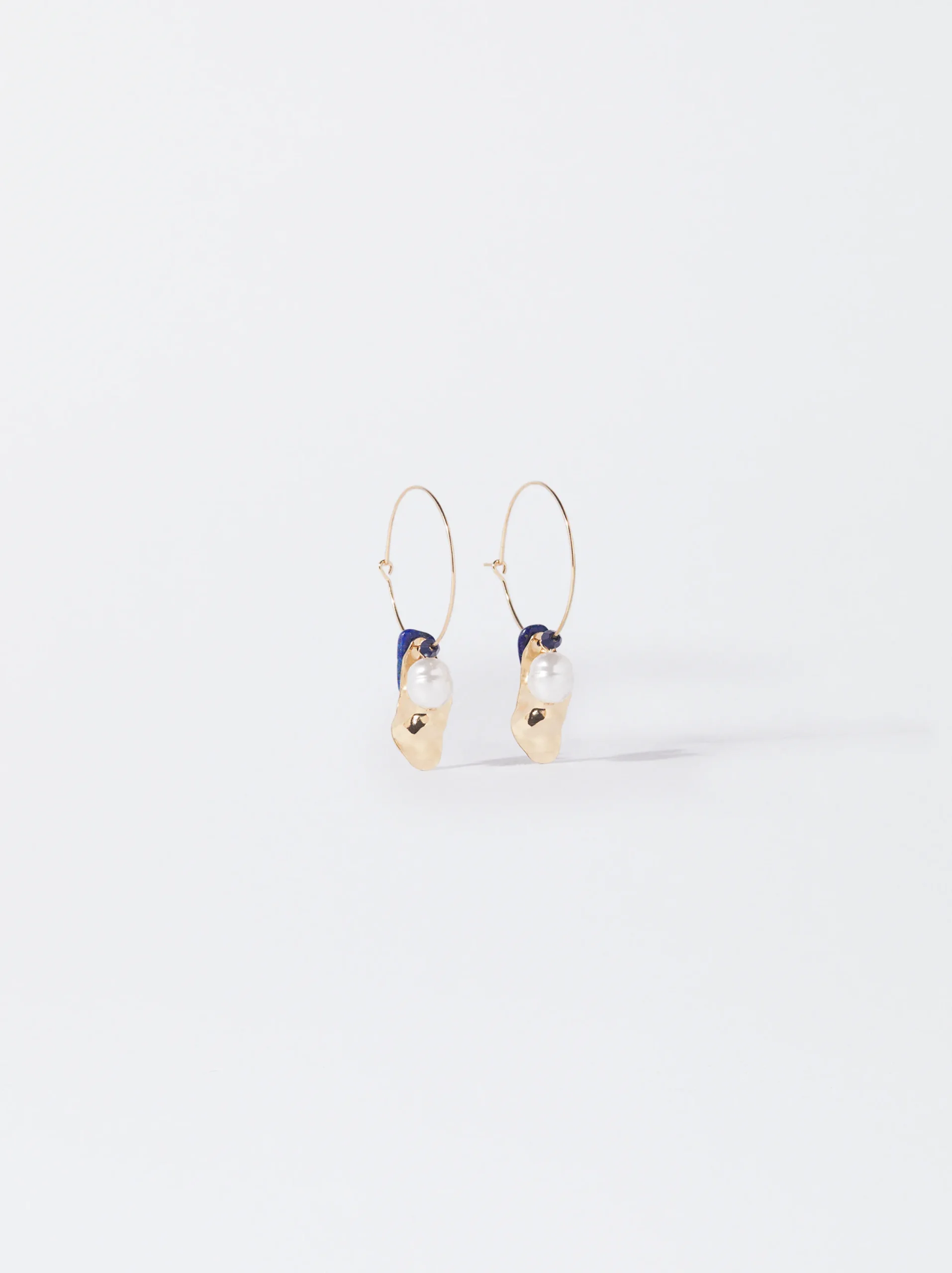 PARFOIS Aros Con Perla De Agua Dulce Multicor Sale