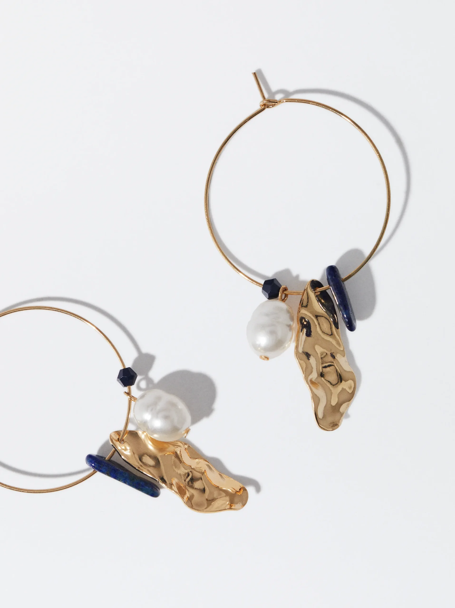 PARFOIS Aros Con Perla De Agua Dulce Multicor Sale