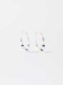 PARFOIS Aros Con Perlas Multicor Flash Sale
