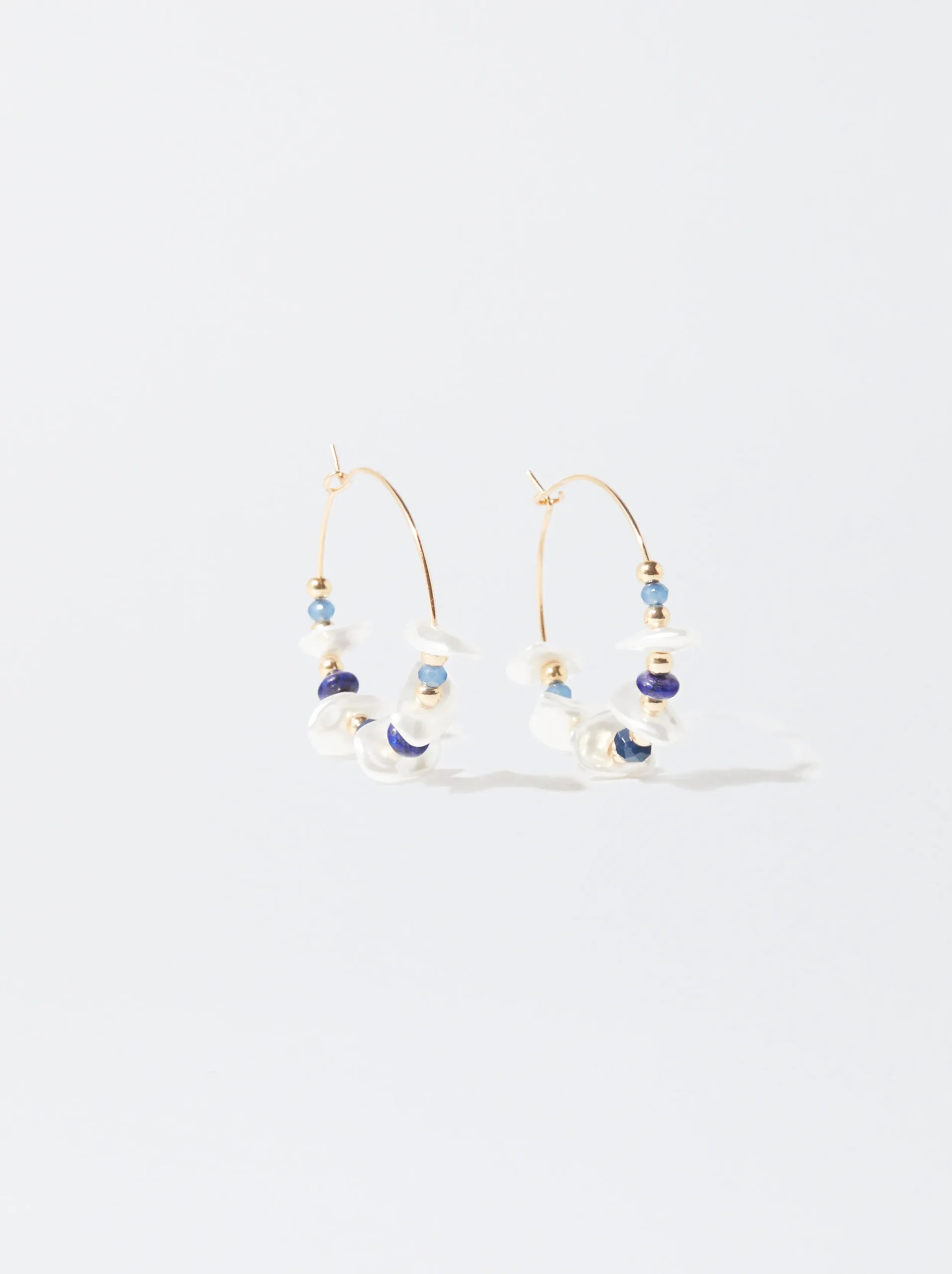 PARFOIS Aros Con Perlas Multicor Flash Sale