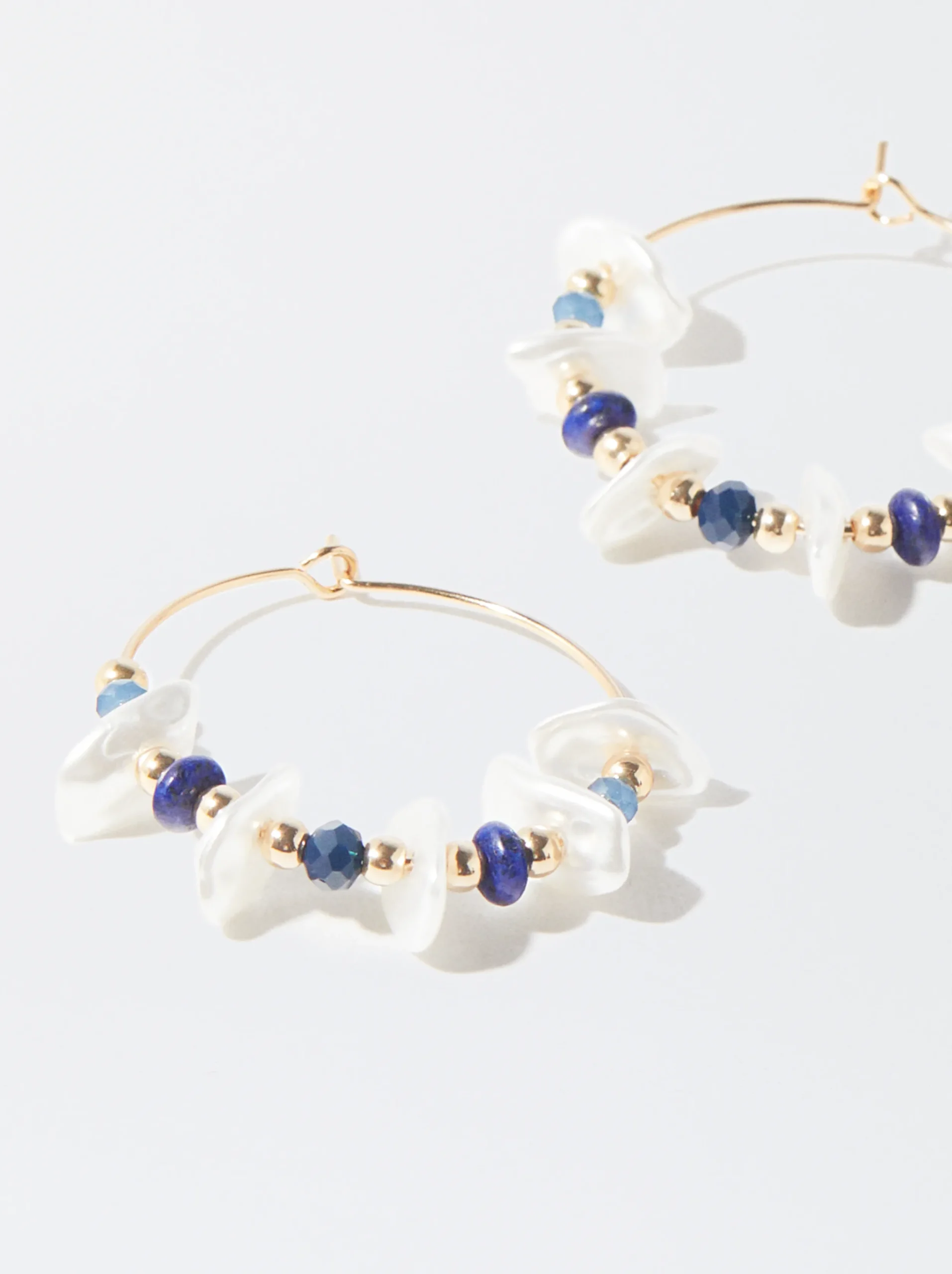 PARFOIS Aros Con Perlas Multicor Flash Sale