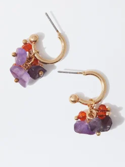 PARFOIS Aros Con Piedra Multicor Hot