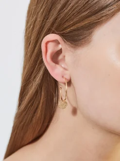 PARFOIS Aros s Con Medallas Dorado Online