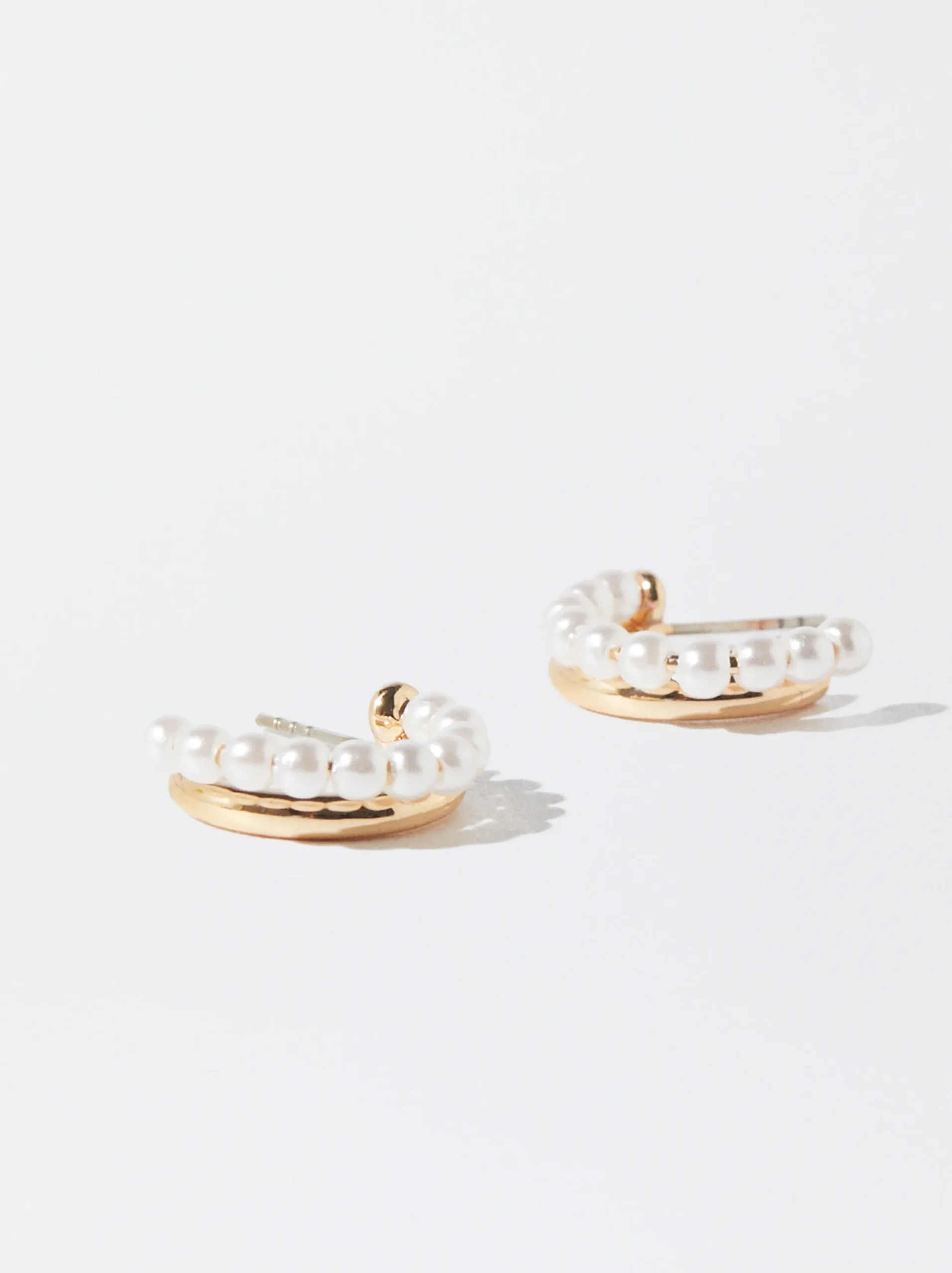 PARFOIS Aros s Con Perlas Dorado Outlet