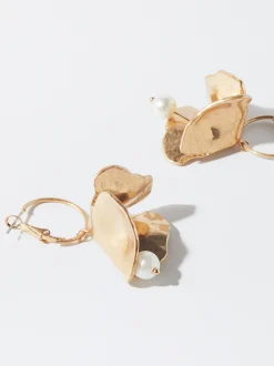 PARFOIS Aros s Con Perlas Dorado Best