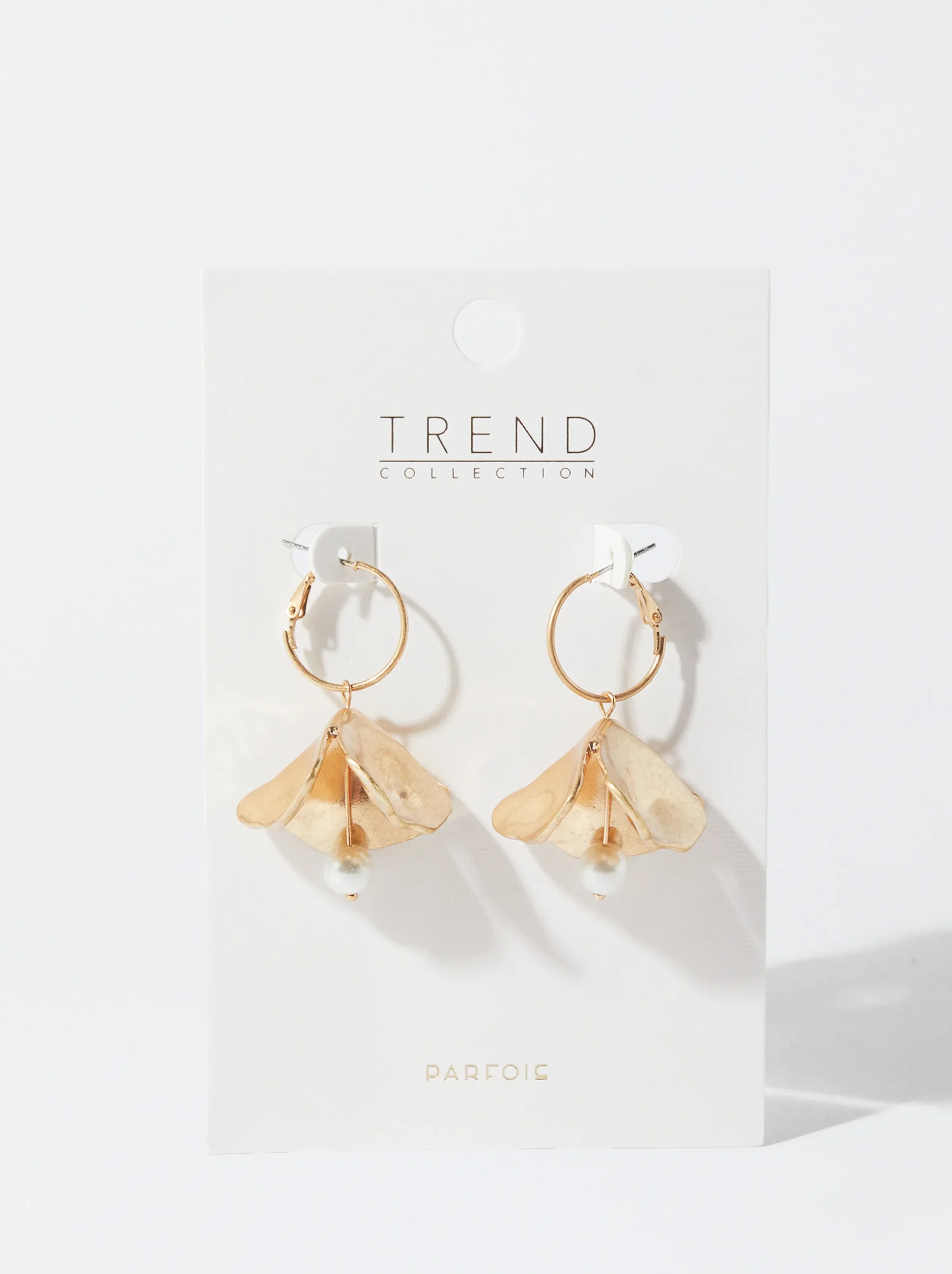PARFOIS Aros s Con Perlas Dorado Best