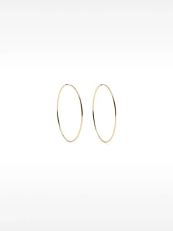PARFOIS Aros Medianos Básicos Dorado Flash Sale