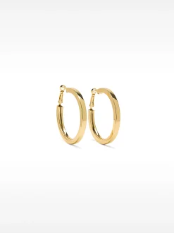 PARFOIS Aros Medianos Básicos Dorado Flash Sale