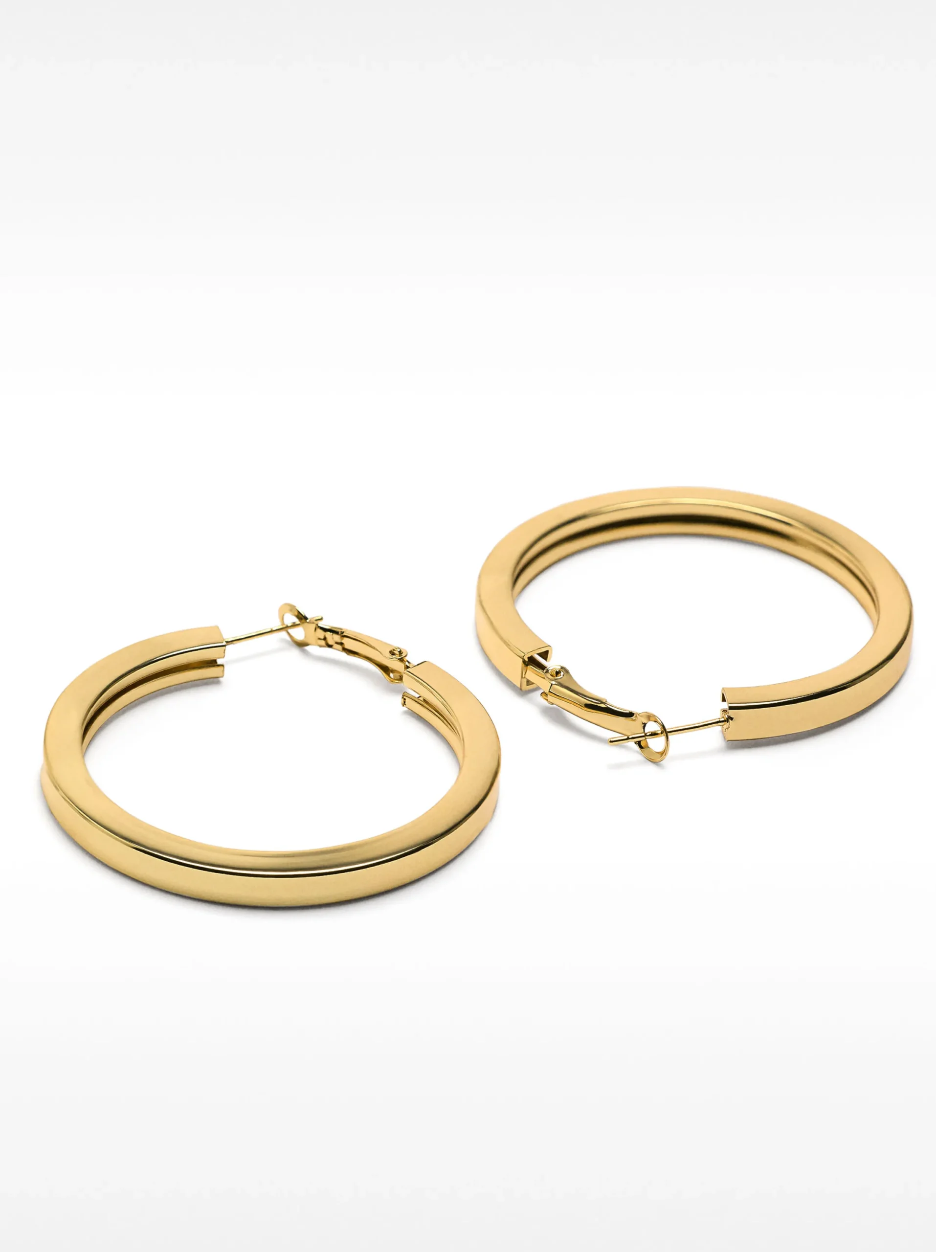 PARFOIS Aros Medianos Básicos Dorado Flash Sale