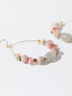 PARFOIS Aros Multicolor Con Piedra Multicor Shop