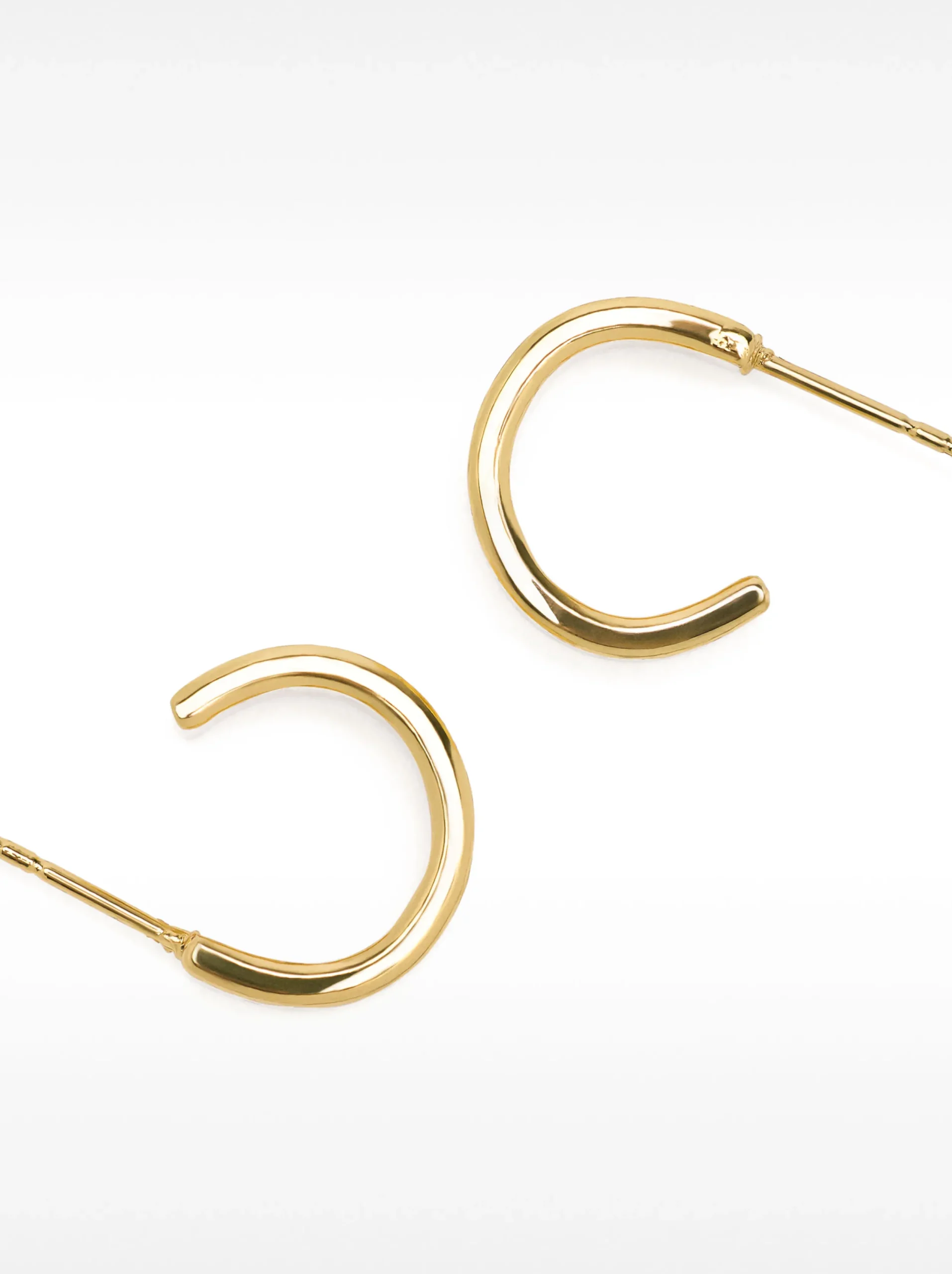 PARFOIS Aros Pequeños Básicos Dorado Flash Sale