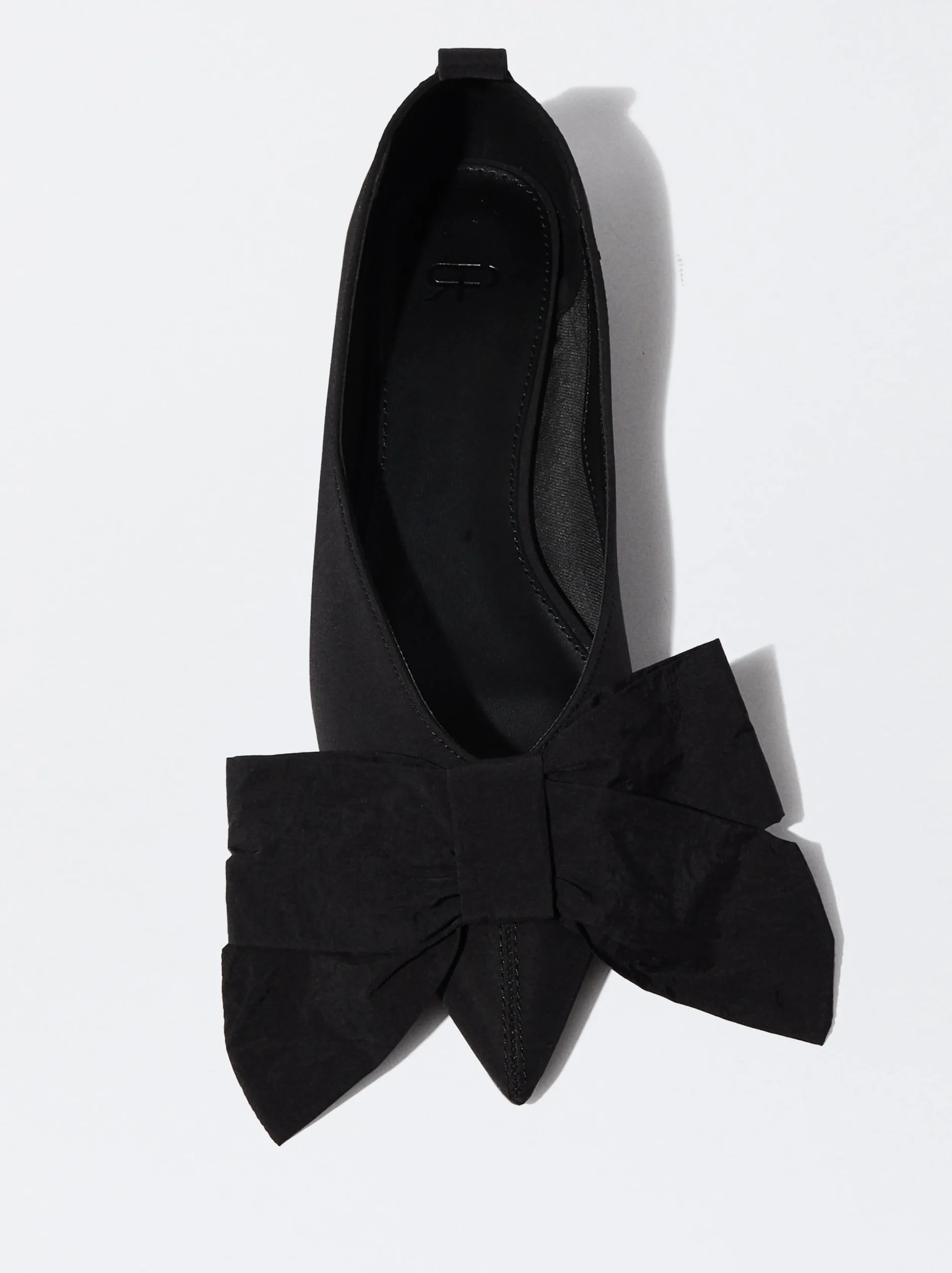 PARFOIS Bailarina Maxi Lazo Negro Outlet