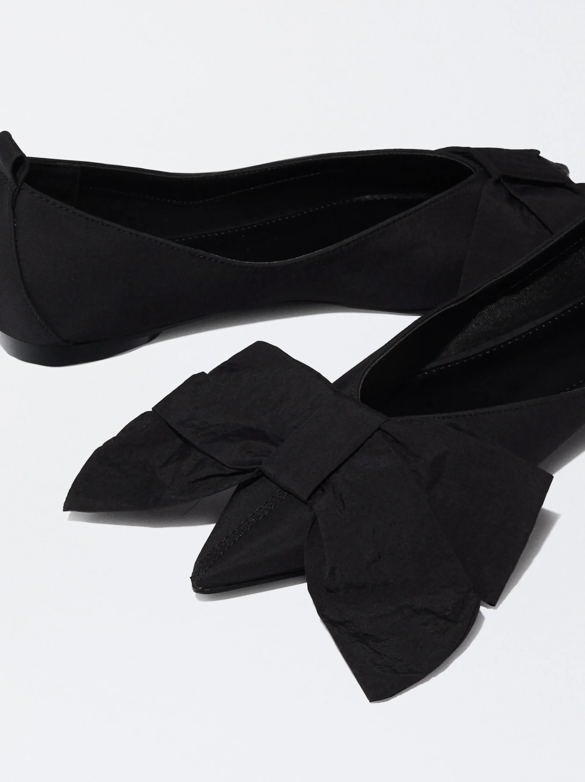 PARFOIS Bailarina Maxi Lazo Negro Outlet