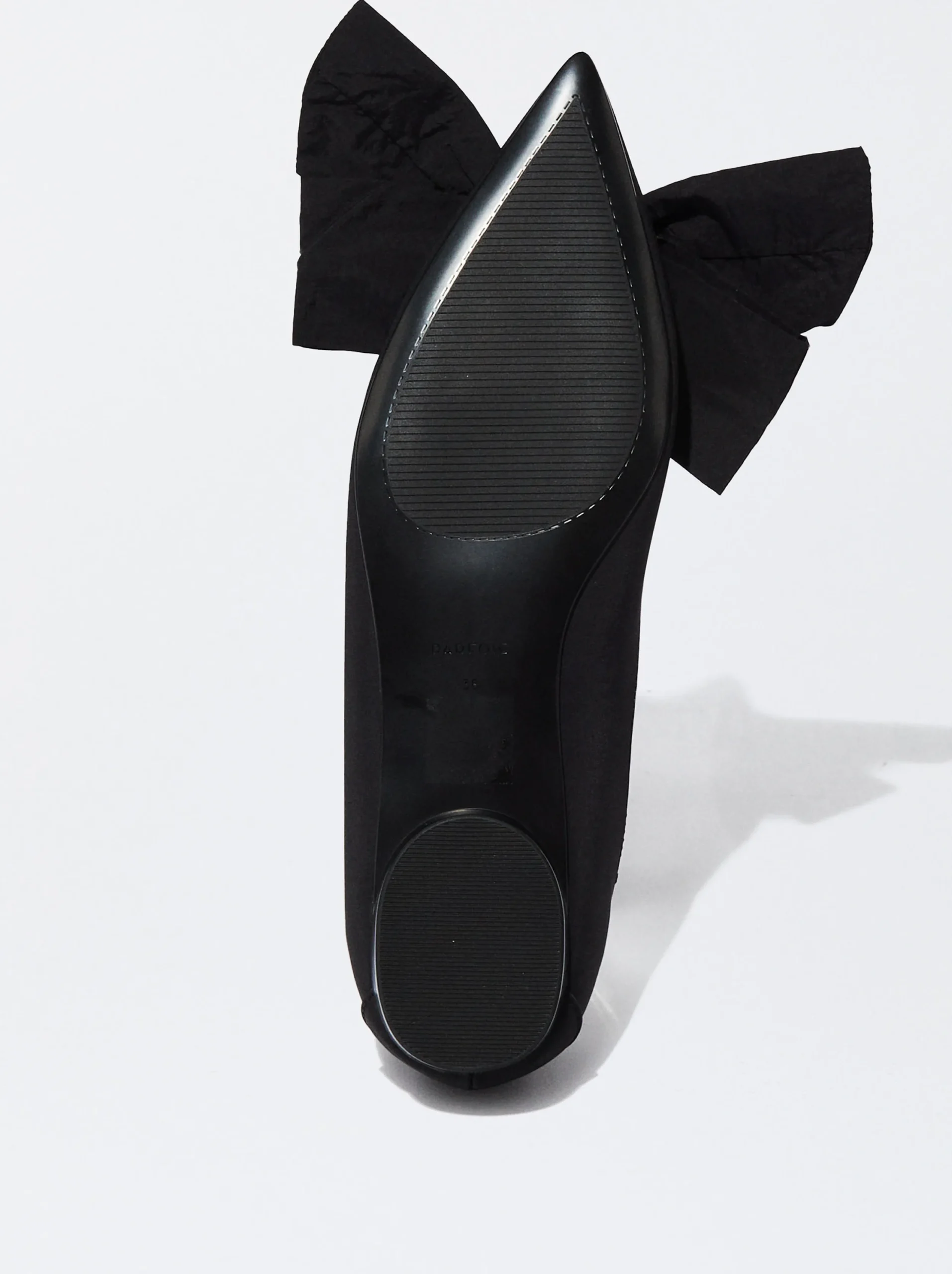 PARFOIS Bailarina Maxi Lazo Negro Outlet