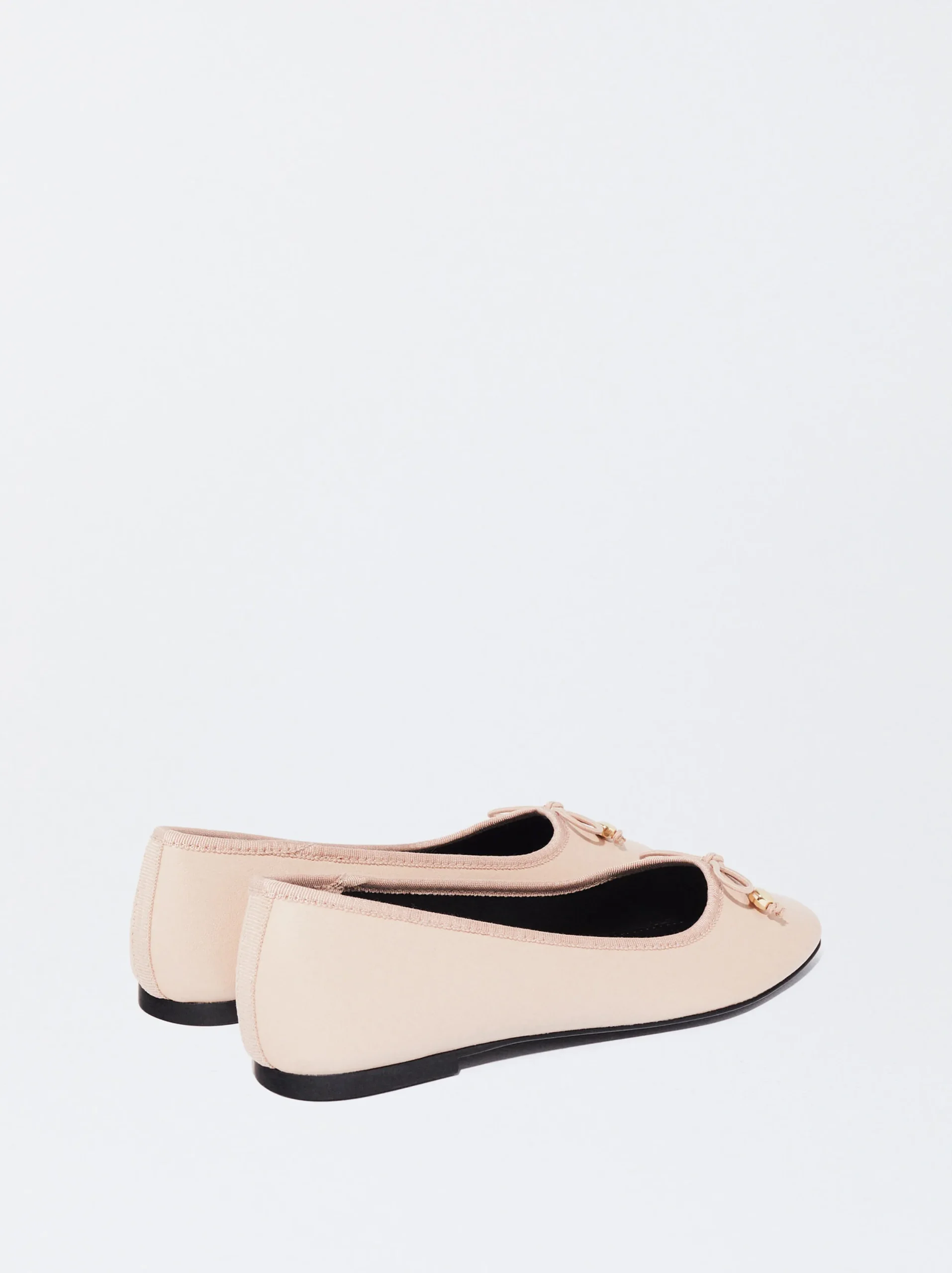 PARFOIS Bailarina Punta Con Lazo Rosa Best Sale