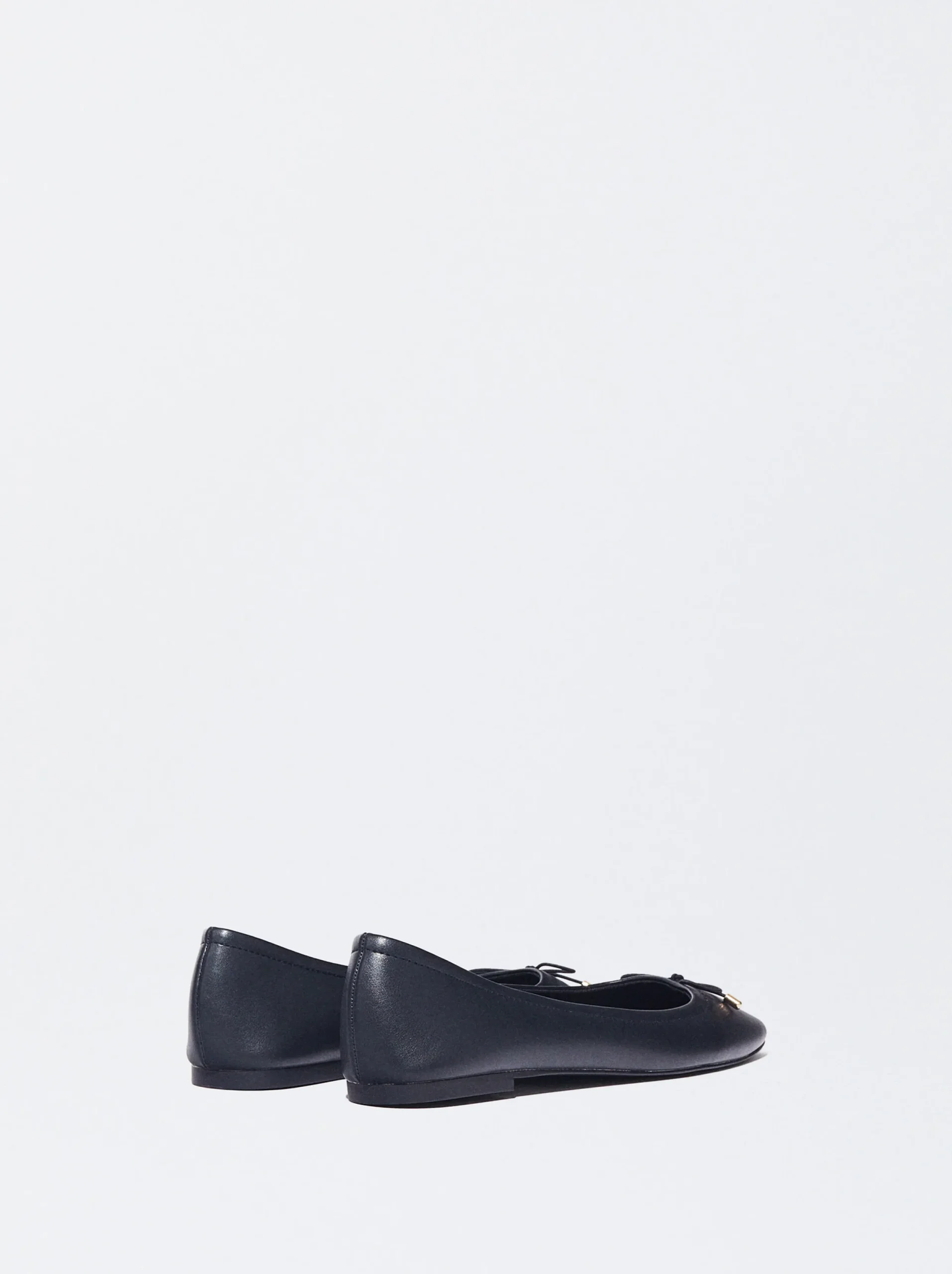 PARFOIS Bailarina Punta Lazo Azul Marino Cheap