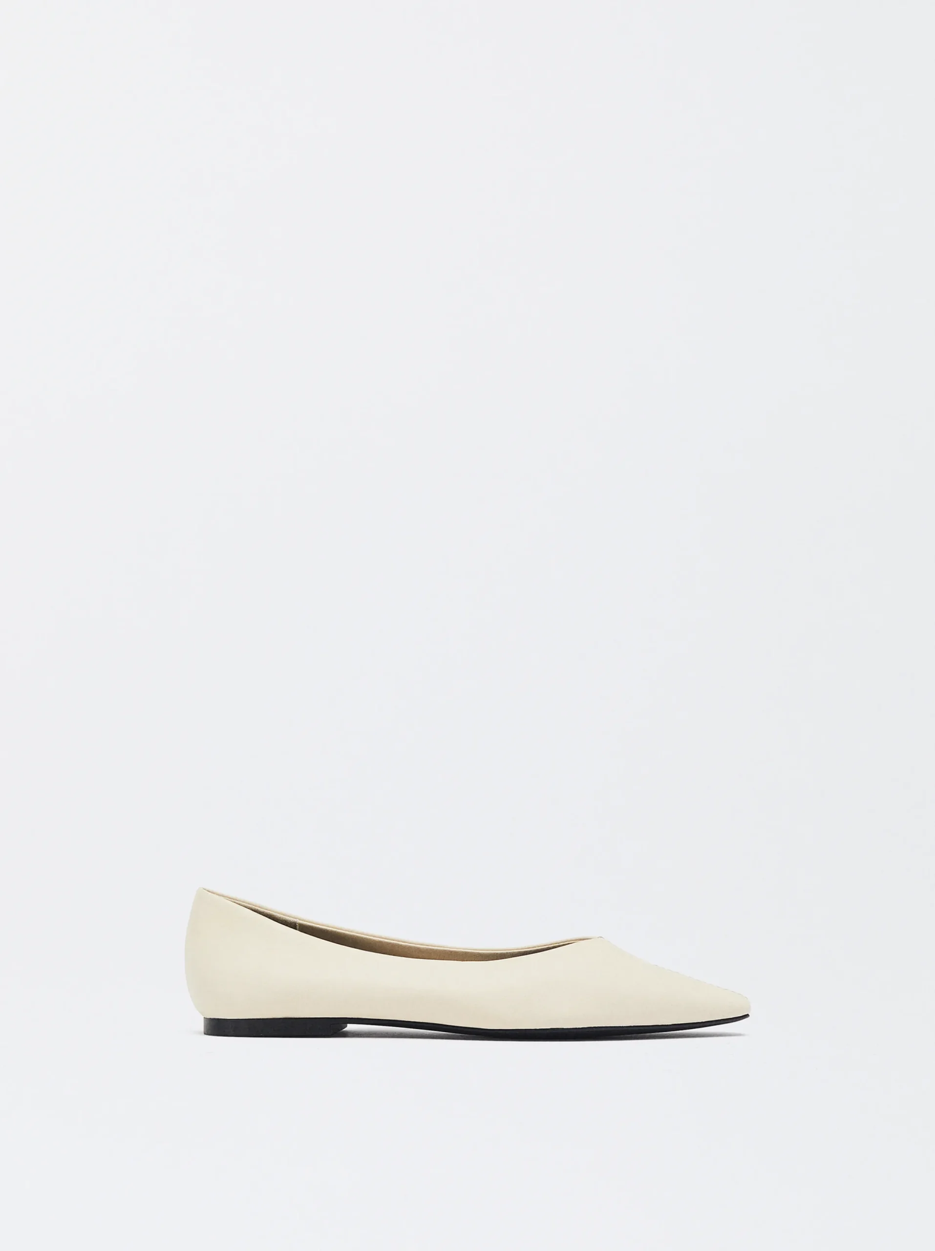 PARFOIS Bailarinas De Piel Blanco Store