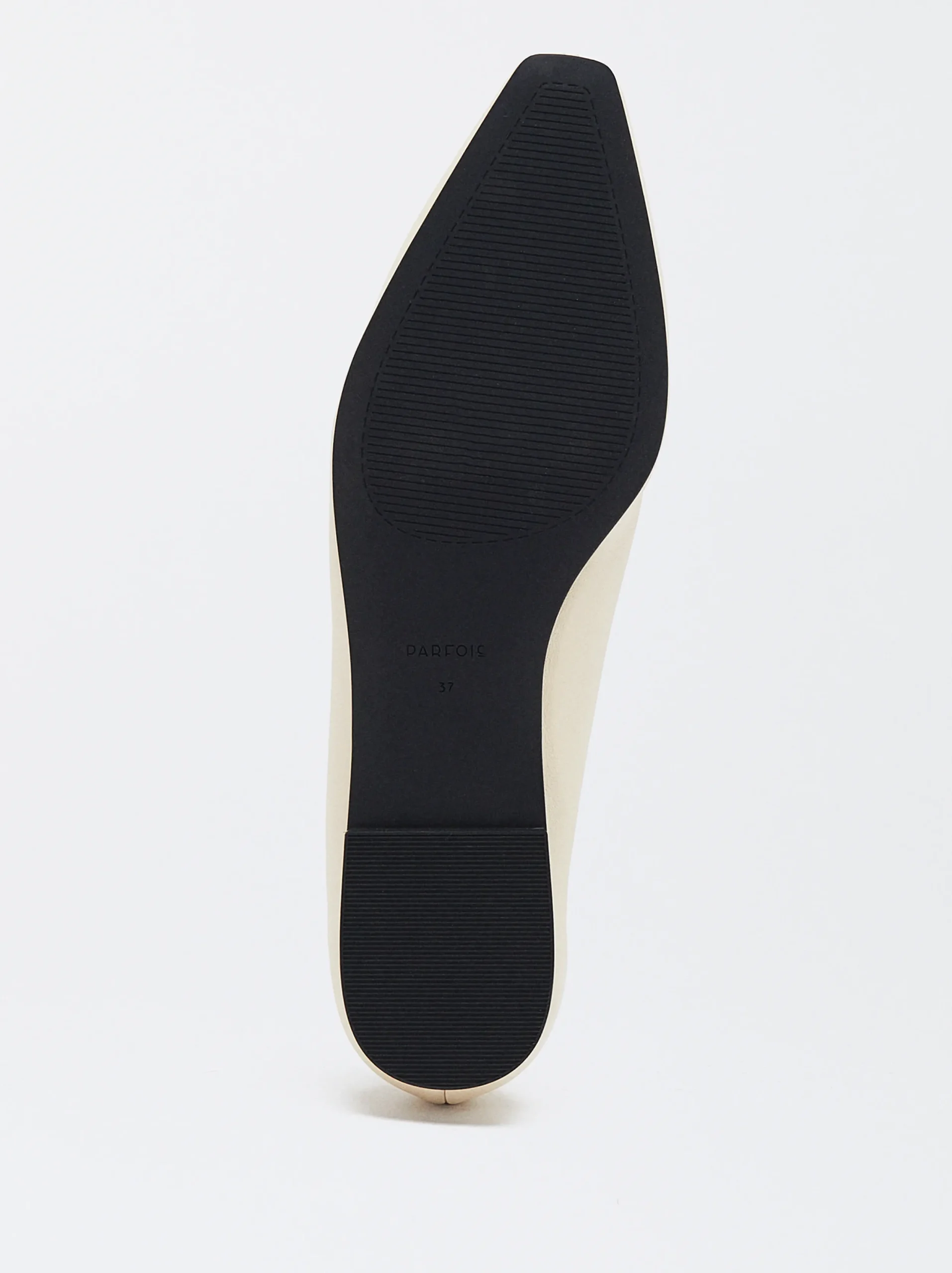 PARFOIS Bailarinas De Piel Blanco Store