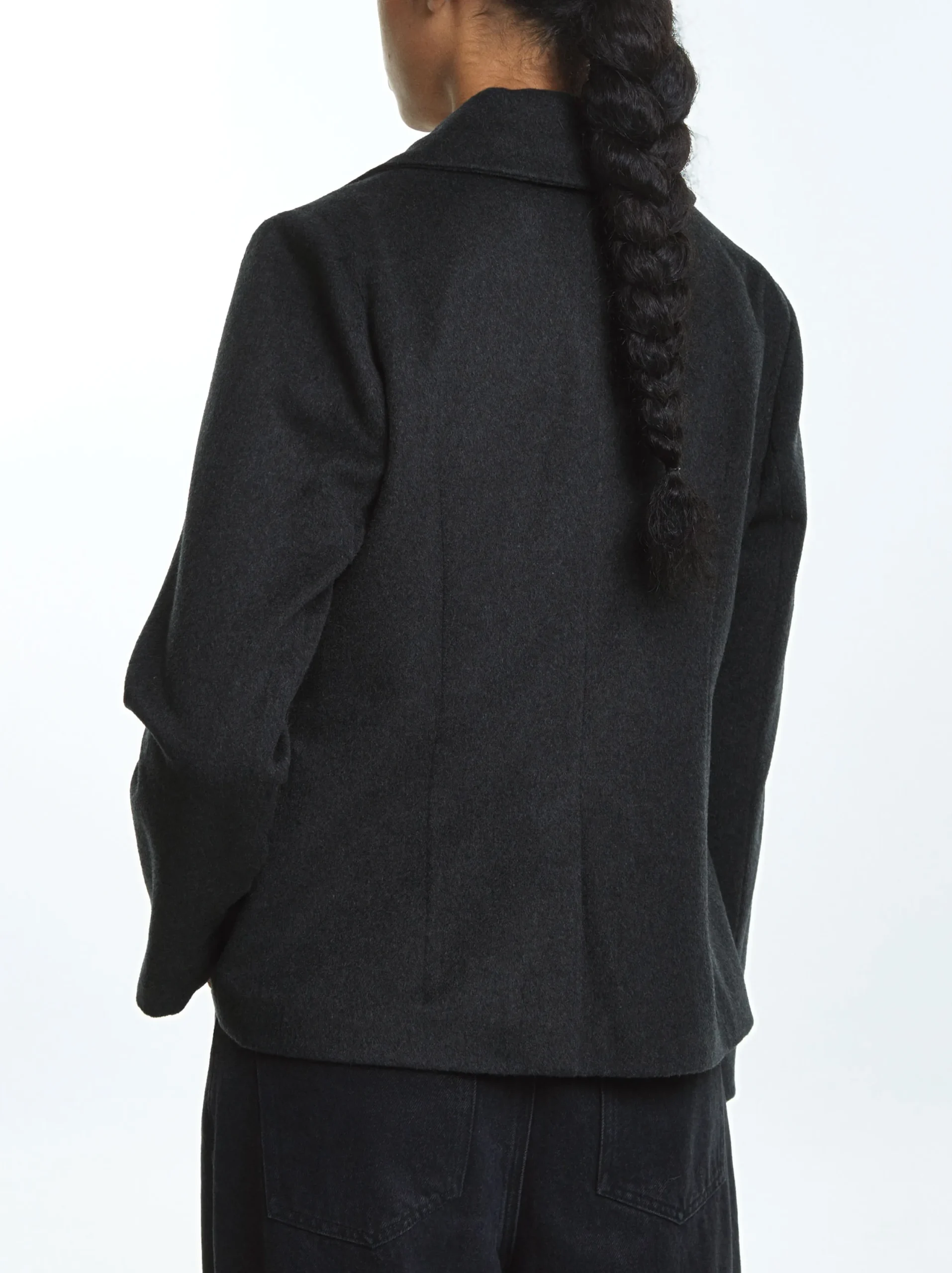 PARFOIS Blazer Con Lana Gris Best