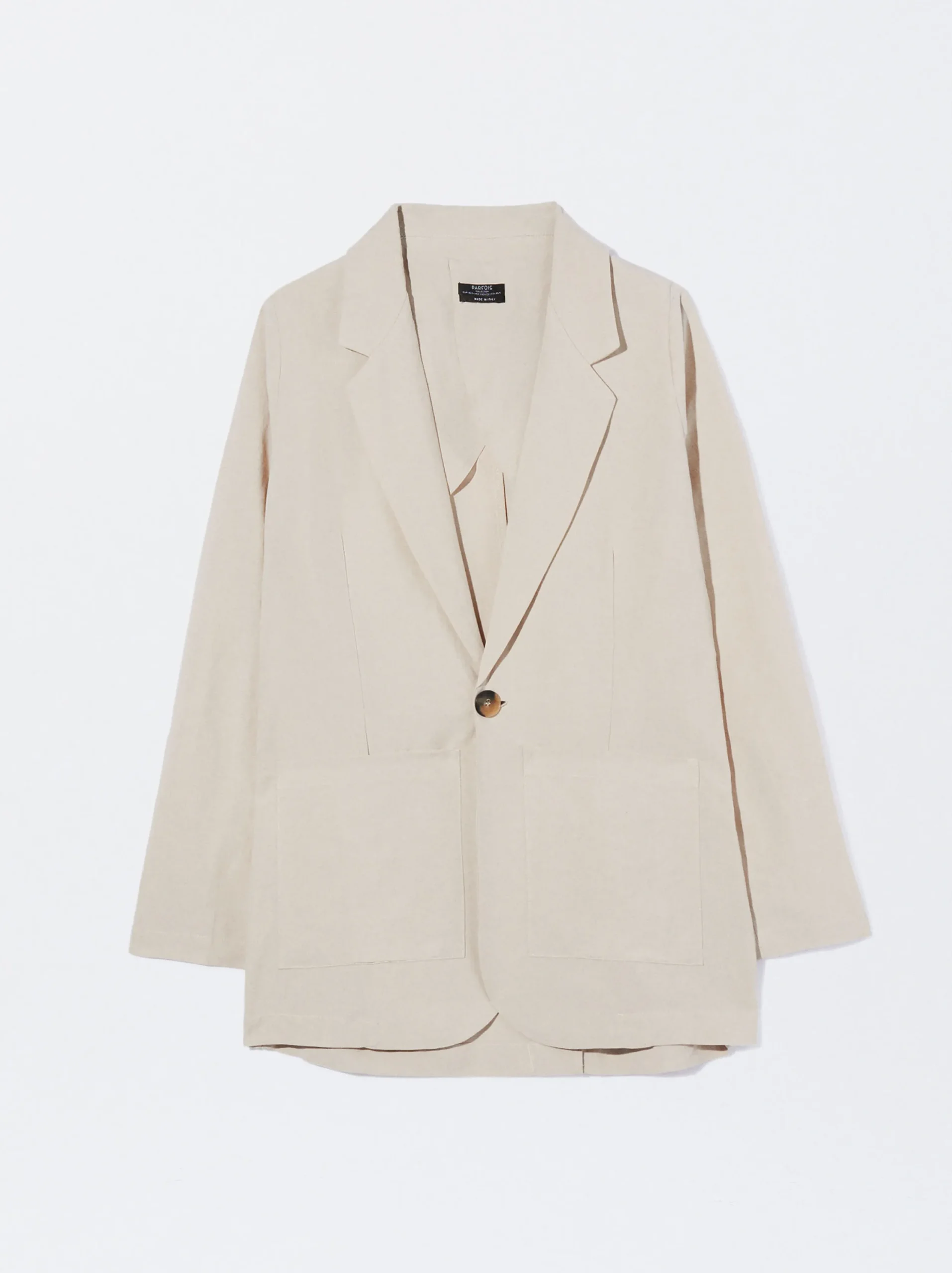 PARFOIS Blazer Lino Crudo Shop