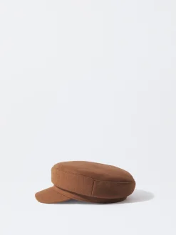 PARFOIS Boina Algodón Camel Flash Sale