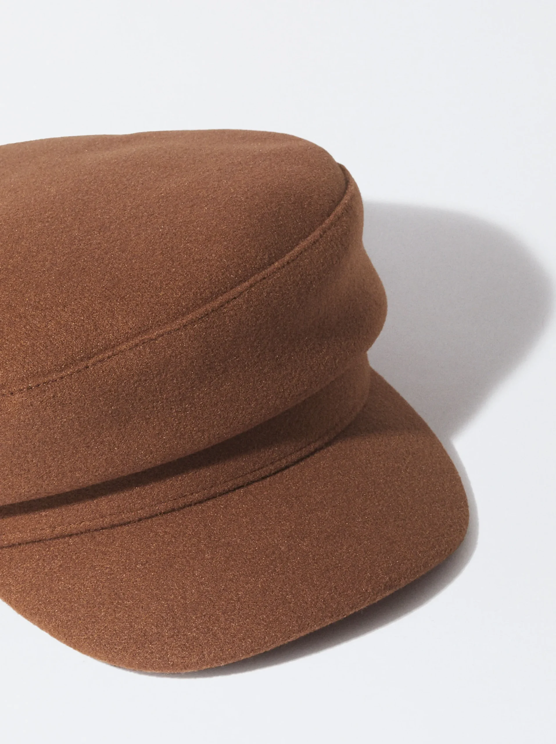 PARFOIS Boina Algodón Camel Flash Sale