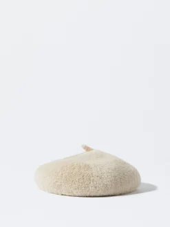 PARFOIS Boina Con Pelo Marrón Sale