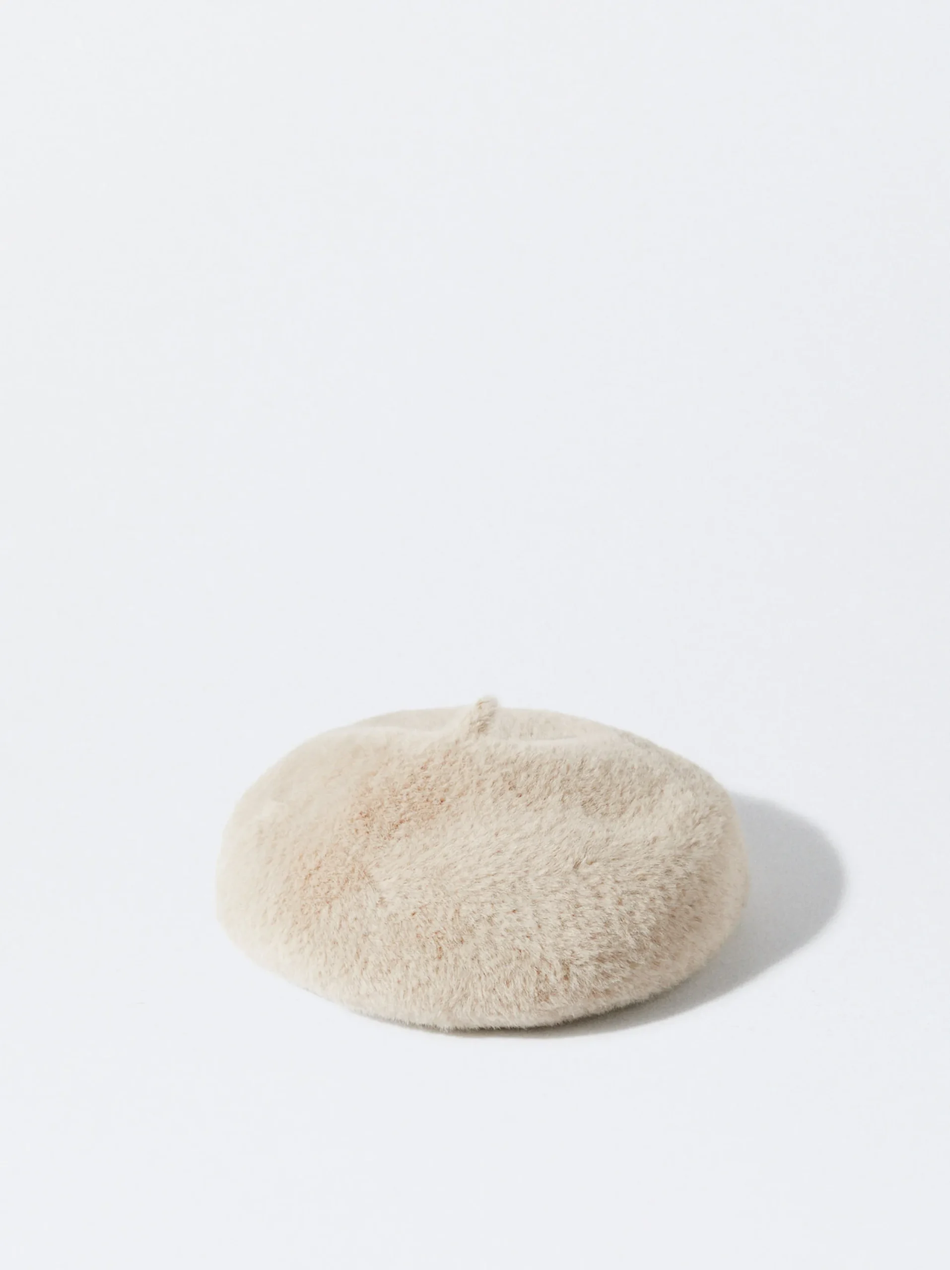 PARFOIS Boina Con Pelo Marrón Sale