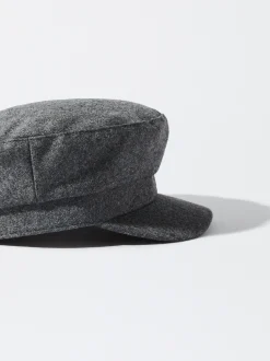 PARFOIS Boina De Lana Gris Cheap